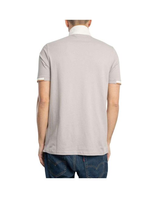 Polo Polo à demi-pointe Lyle & Scott pour homme en coloris Gray