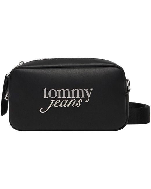 Pochette BOLD SCRIPT CAMERA BAG AW0AW17897 Tommy Hilfiger en coloris Black