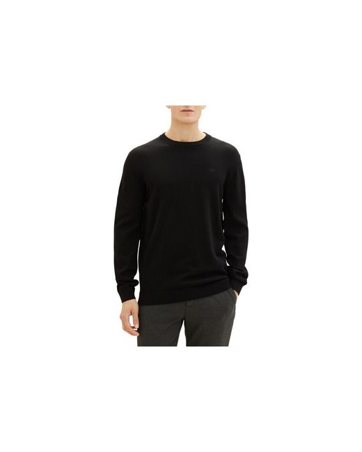 Pull 4429901 Tom Tailor en coloris Black