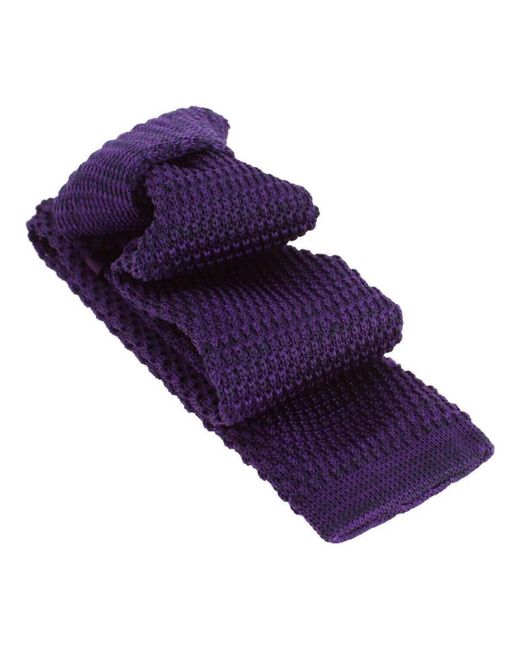 Cravates et accessoires Cravate tricot ARCOBALENO Clj Charles Le Jeune pour homme en coloris Purple