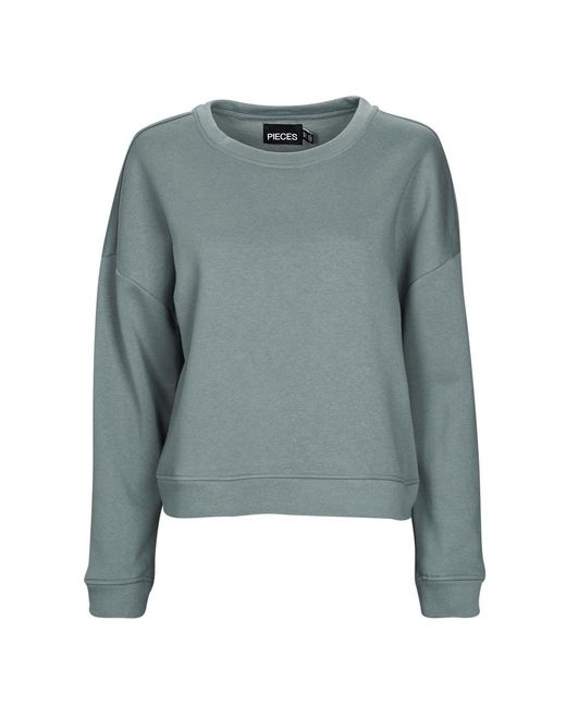 Pieces Sweater Pcchilli Ls Sweat in het Green