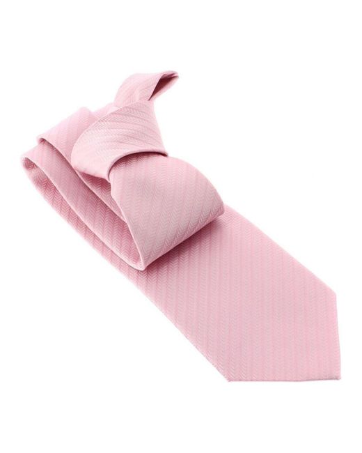 Cravates et accessoires Cravate Monochrome Clj Charles Le Jeune pour homme en coloris Pink