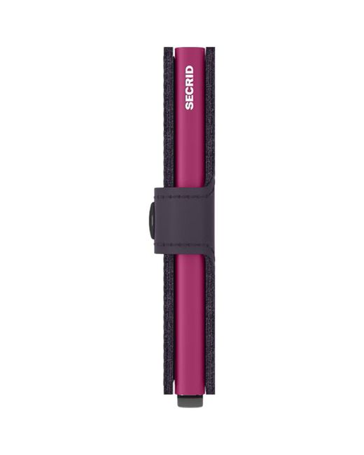 Portefeuille Miniwallet Matte Secrid pour homme en coloris Purple