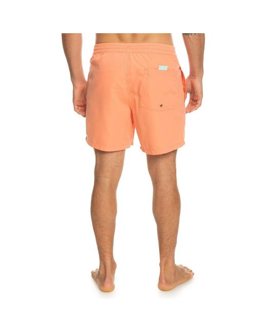 Maillots de bain Everyday Vert 16"" Quiksilver pour homme en coloris Orange