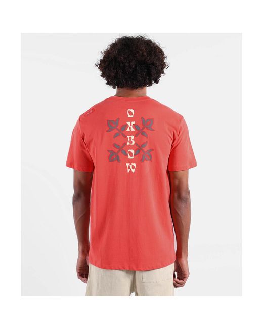 T-shirt Tee-shirt manches courtes TABULA Oxbow pour homme en coloris Red