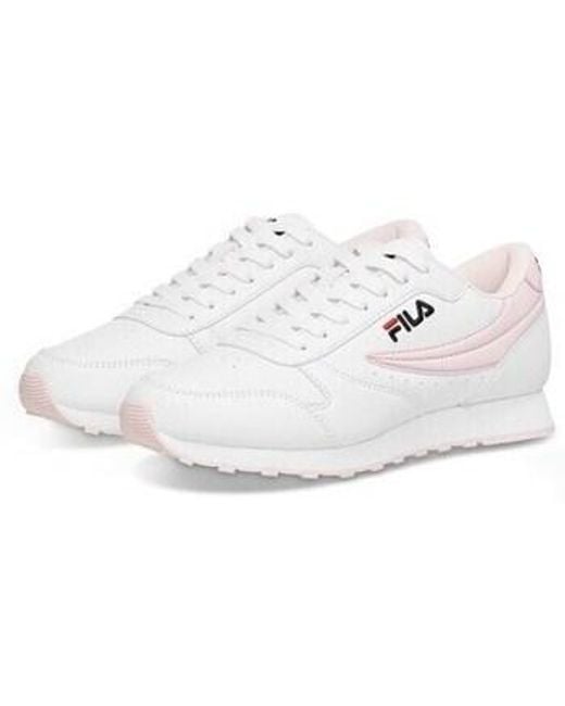 Baskets basses Orbit Fila en coloris White