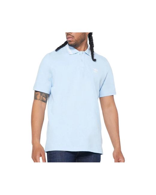 polo adidas bleu