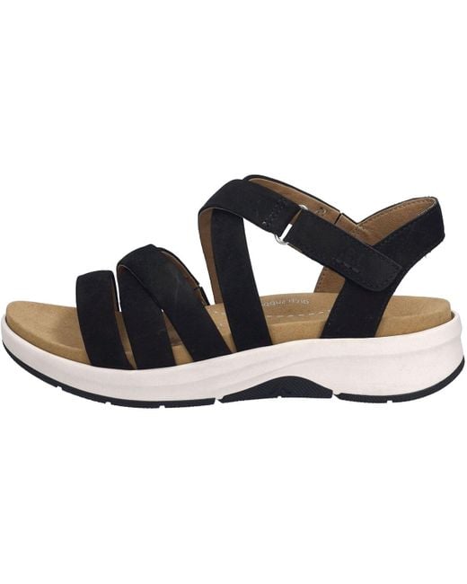 Sandales Estelle 07, schwarz Josef Seibel en coloris Blue