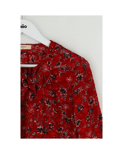 Robe courte Robe rouge Ba&sh en coloris Red