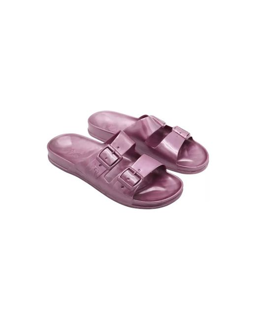 Sandales ANJO METALLIC - PINK CACATOES en coloris Purple
