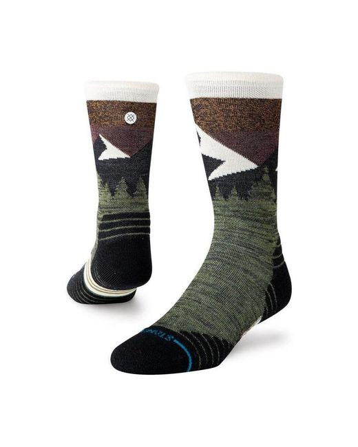 Chaussettes A458A24MID-OLV Stance pour homme en coloris Green