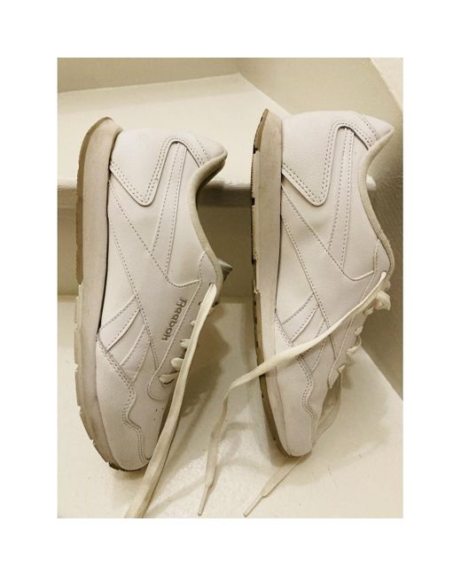 Baskets basses Basket en cuir blanc Reebok en coloris White
