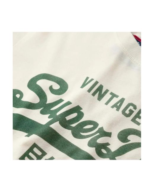 T-Shirts Superdry pour homme en coloris White