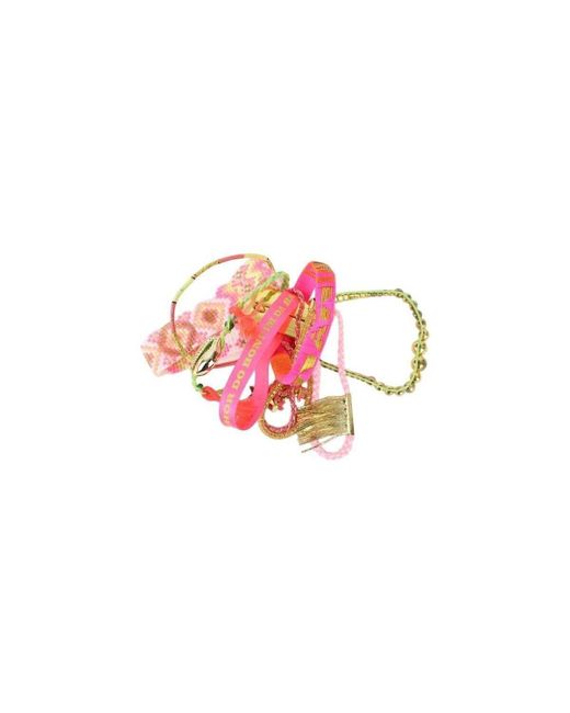 Bracelets Bracelet vert Hipanema en coloris Pink