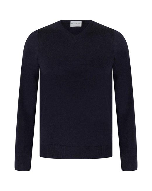 Pull Merrick Lyle & Scott pour homme en coloris Blue