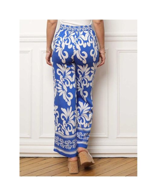 La Modeuse Broek 74534_P176109 in het Blue