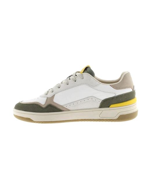 Baskets basses 8800124 kaki Victoria pour homme en coloris White