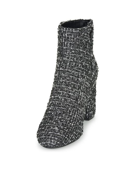 Moony Mood Enkellaarzen Fripon in het Black