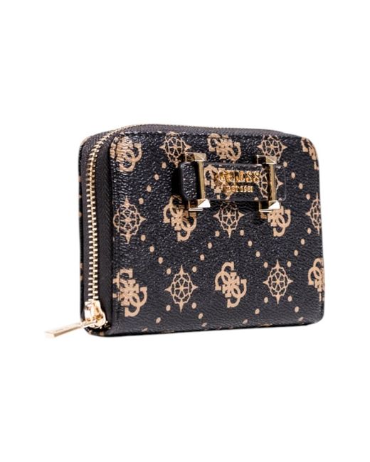 Portefeuille SILIA SLG MEDIUM ZIP AROUND SWGP98 90140 Guess en coloris Black