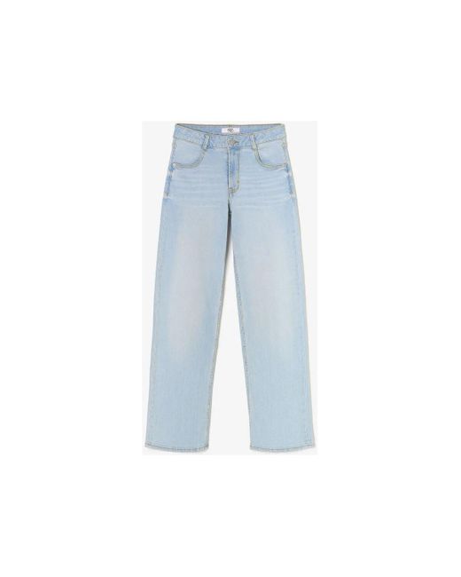 Jeans TEMPS DES CERISES - Jean taille haute - bleu clair Le Temps Des Cerises en coloris Blue