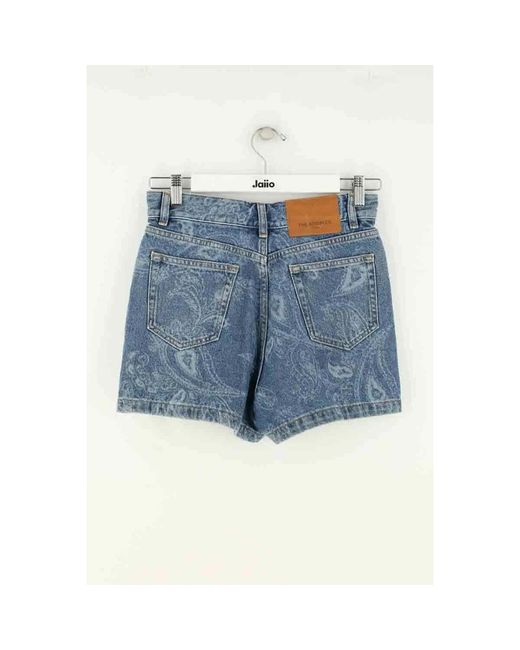 Short Mini Short The Kooples en coloris Blue