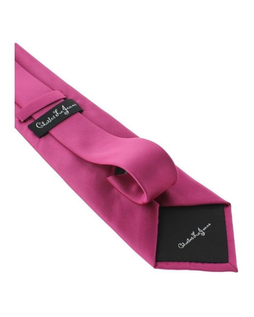 Cravates et accessoires Cravate Monochrome Clj Charles Le Jeune pour homme en coloris Purple
