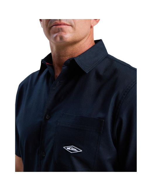 Chemise Diamond Quiksilver pour homme en coloris Blue