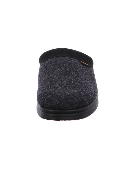 Chaussons Fischer pour homme en coloris Black
