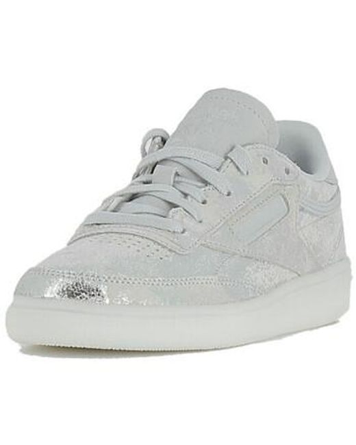 Baskets basses Club C 85 Hype - BS6786 Reebok en coloris Gray