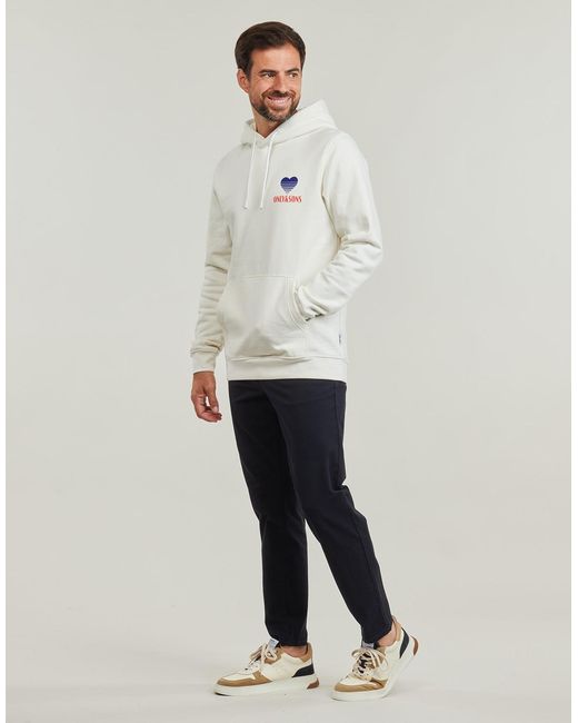 Only & Sons Capuchon Sweaters Onsaugusto in het Blue voor heren