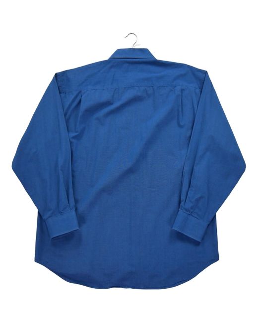 Dior Overhemd Lange Mouw 220872 in het Blue voor heren