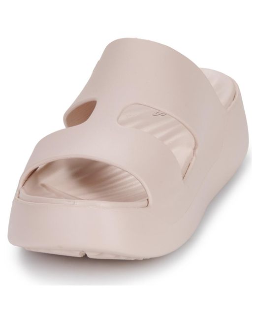 CROCSTM Slippers Getaway Platform H-Strap in het Pink