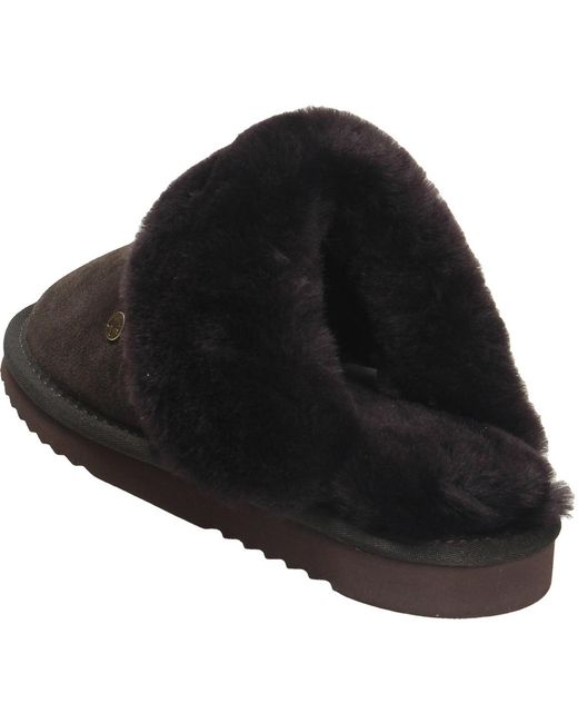 Chaussons Warmbat en coloris Black