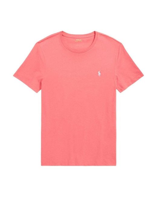 T-shirt Ralph Lauren pour homme en coloris Pink