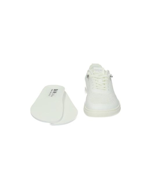 Baskets basses B&W en coloris White
