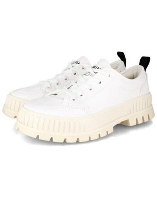 Baskets pallashock lo org 2 Palladium en coloris White