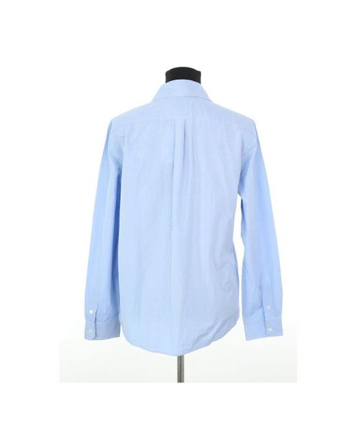 Chemise Chemise en coton bleue Max Mara en coloris Blue