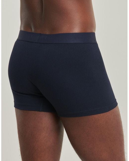 Tommy Hilfiger Boxer 3P Rib Trunk in Blue für Herren