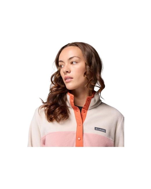 Columbia Fleece Jack 2085651659 in het Pink