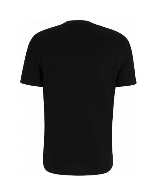 Fila T-Shirt Korte Mouw Fam0411_C48_Basic_Tee_Nero in het Black voor heren