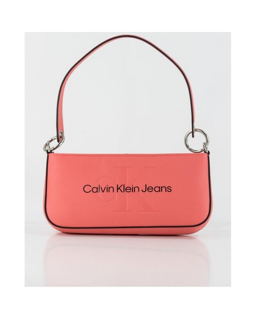 Sac Bolsos en color rosa para Calvin Klein en coloris Red