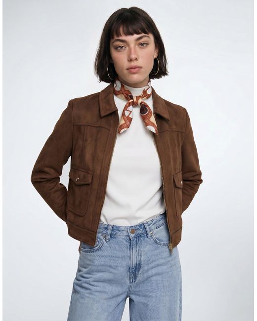 Morgan Windjack Gliva in het Brown