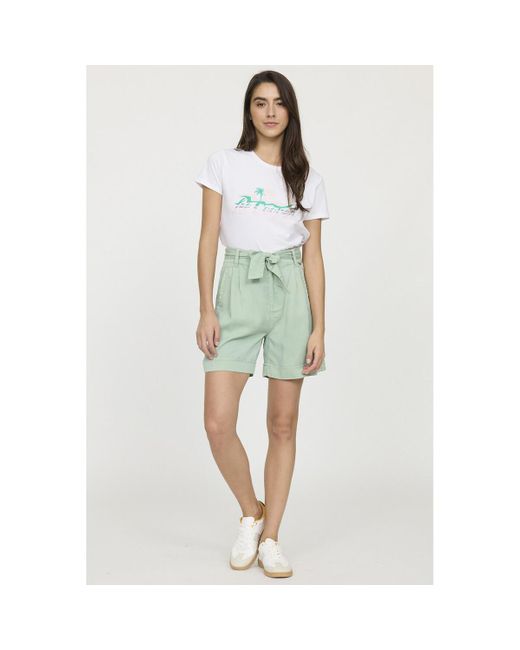 Short Short NADA Opaline Lee Cooper en coloris Green