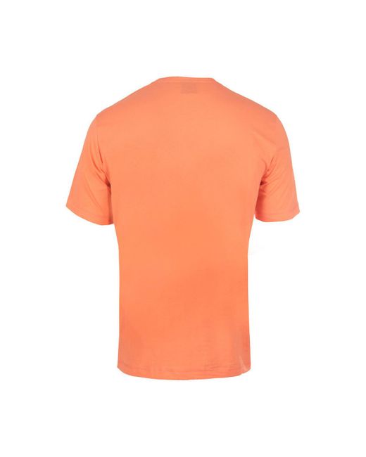 Polo fluo Crewneck T-Shirt Champion pour homme en coloris Orange