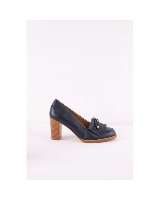 Chaussures escarpins Talons en cuir A.P.C. en coloris Blue