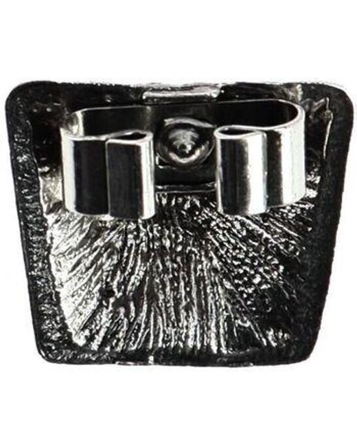 Cravates et accessoires Bolo - Cravate Texane Pyramide marteléee Clj Charles Le Jeune pour homme en coloris Black