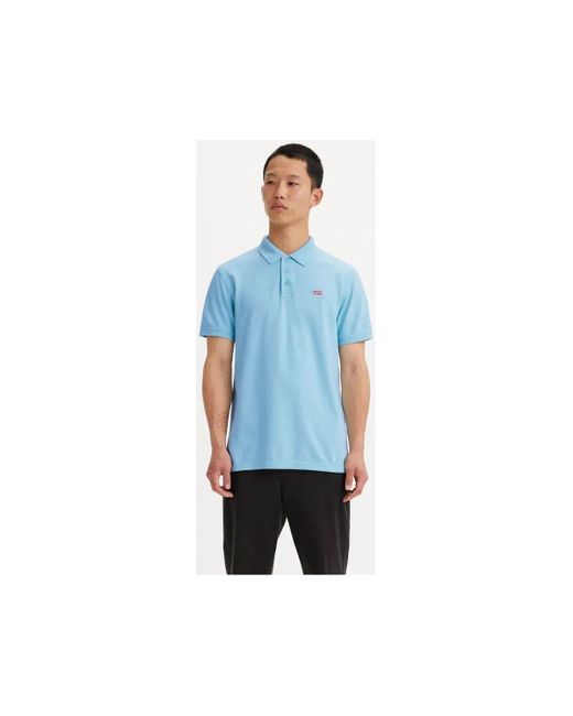 T-shirt 35883 0181 HM POLO-BLUE PIQUET Levi's pour homme