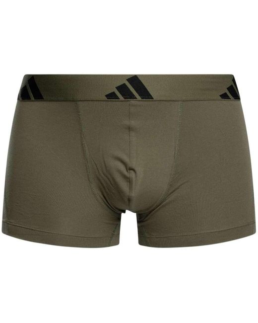 Caleçons Lot de 3 boxers Active Flex en coton Adidas pour homme en coloris Blue