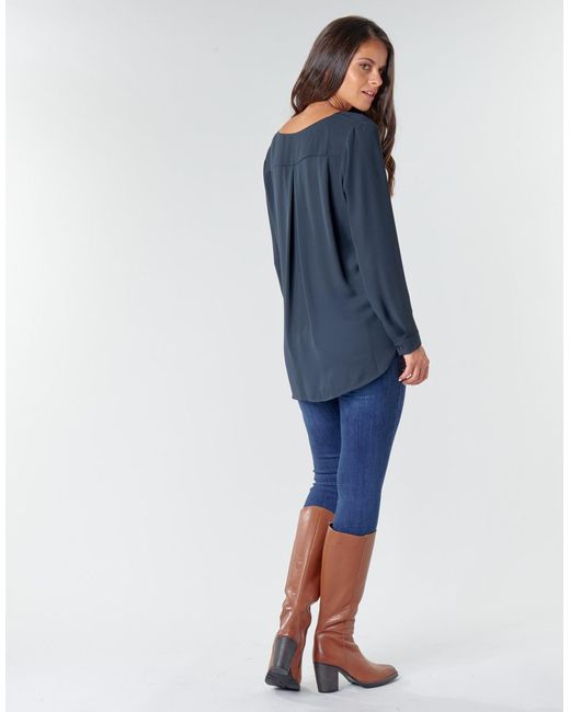 Blouses Vila en coloris Blue