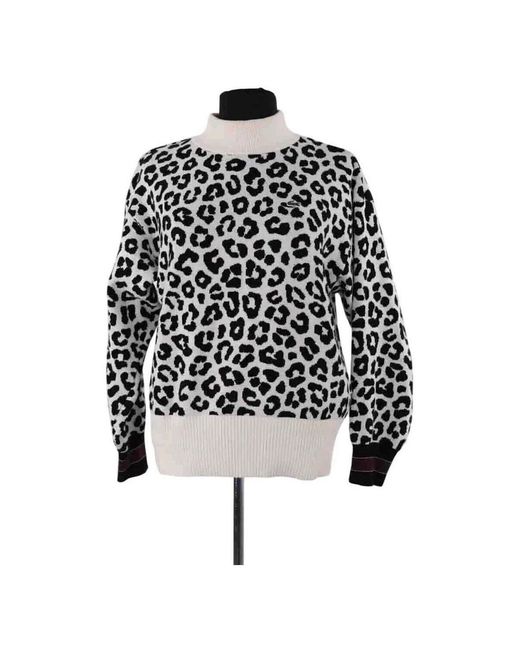 Pull Pull Lacoste en coloris Black
